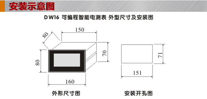 交流電流表,DW16數(shù)字電流表,電流表外形結(jié)構(gòu)圖 交流電流表,DW16數(shù)字電流表,電流表外形結(jié)構(gòu)圖