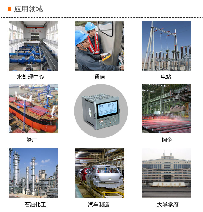 液晶漢顯控制儀，DT309單回路液晶顯示表，液晶顯示控制儀 應用領域
