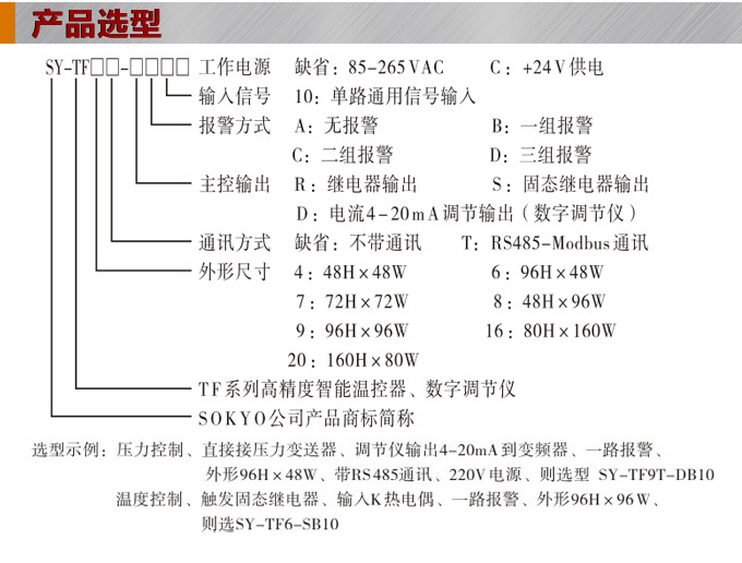 溫度控制器，TF4高精度溫控器，溫控表，高精度控制器產品選型