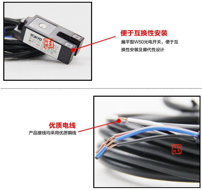 光電開(kāi)關(guān)，TZ-U槽形光電開(kāi)關(guān)，光電傳感器細(xì)節(jié)展示2