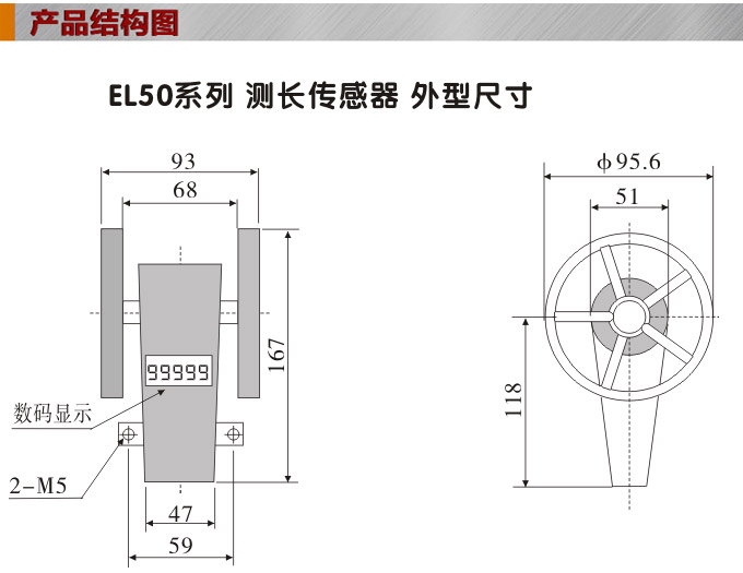 測(cè)長(zhǎng)傳感器,EL50計(jì)長(zhǎng)傳感器,米輪,旋轉(zhuǎn)編碼器結(jié)構(gòu)圖 測(cè)長(zhǎng)傳感器,EL50計(jì)長(zhǎng)傳感器,米輪,旋轉(zhuǎn)編碼器結(jié)構(gòu)圖